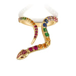 Rainbow Snake Ring Ring Perez Bitan