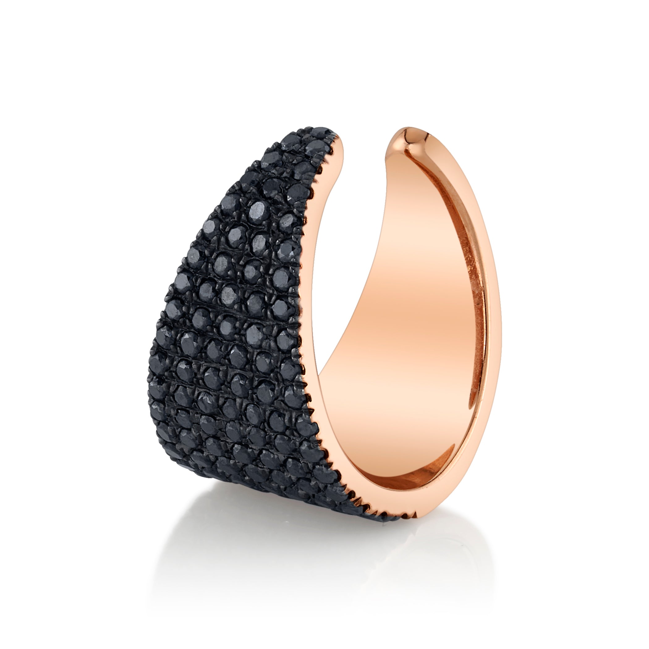 Black Swan Ear Cuff Ear Cuff Earring Roseark Deux   