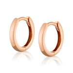 Mini Huggie Hoop Huggie Earrings Roseark Deux Pair Rose gold