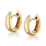 Small Gold Huggie Huggie Earrings Roseark Deux Pair
