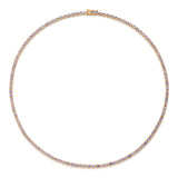 Classic Precious Stone Tennis Necklace Tennis Necklace Roseark Deux Tanzanite