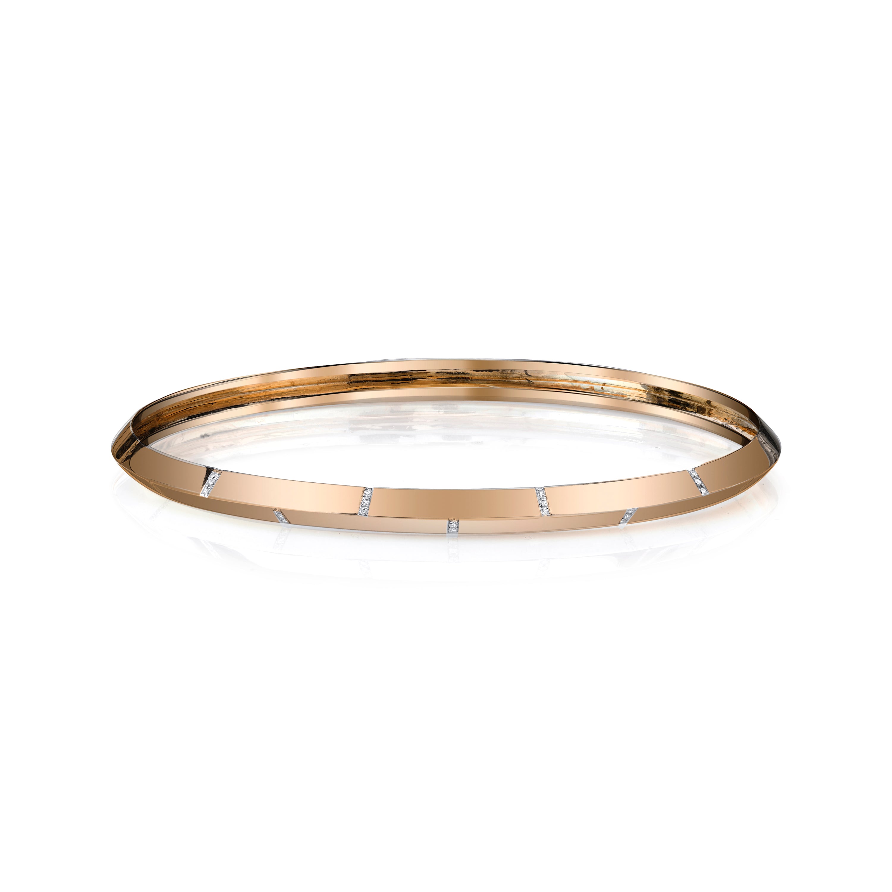 Diamond Confetti Bangle Bangle Karma El-Khalil Rose Gold  