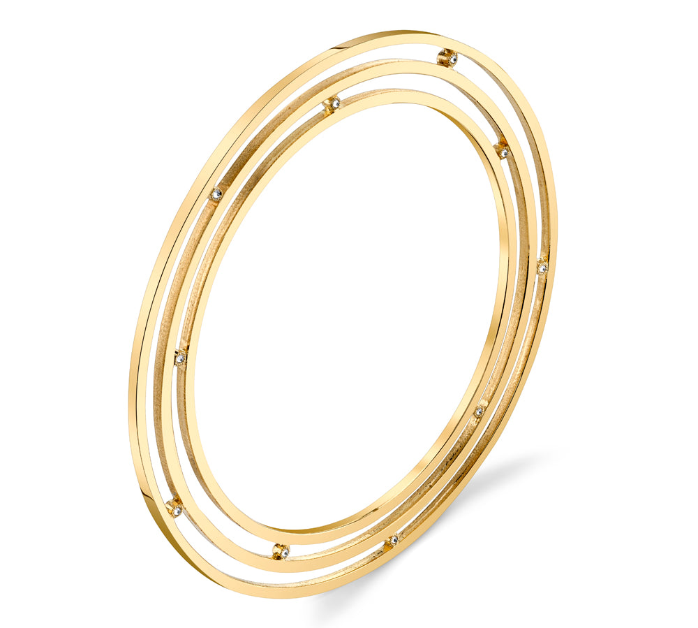 Saturn Bangle Bangle Karma El-Khalil   