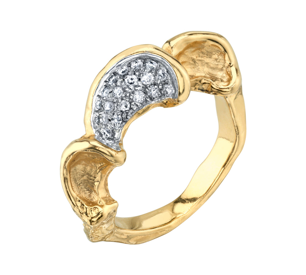 Diamond Wave Ring Ring Yakira Rona