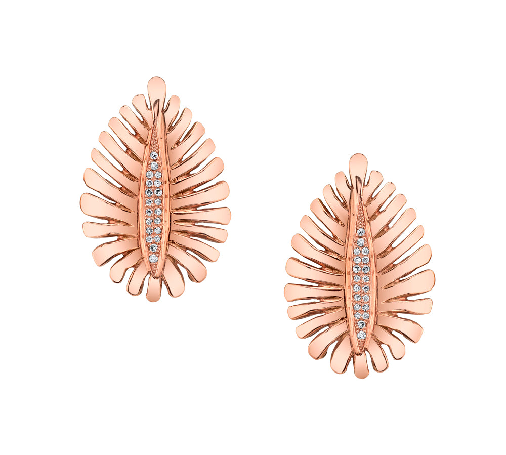 Diamond Zoa Earrings Earrings Yakira Rona