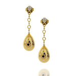 Teardrop Convertible Earrings with Diamonds Statement Earrings Carolyn Rodney
