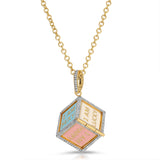 Affirmation Enamel Dice Charm Charm Carolyn Rodney   