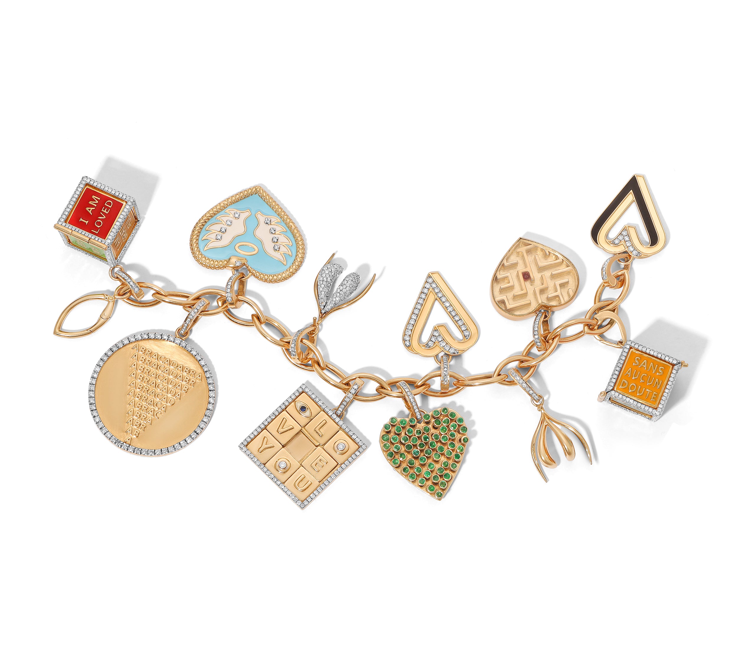 Vesica Piscis Handmade Bracelet Chain Bracelet Carolyn Rodney Large