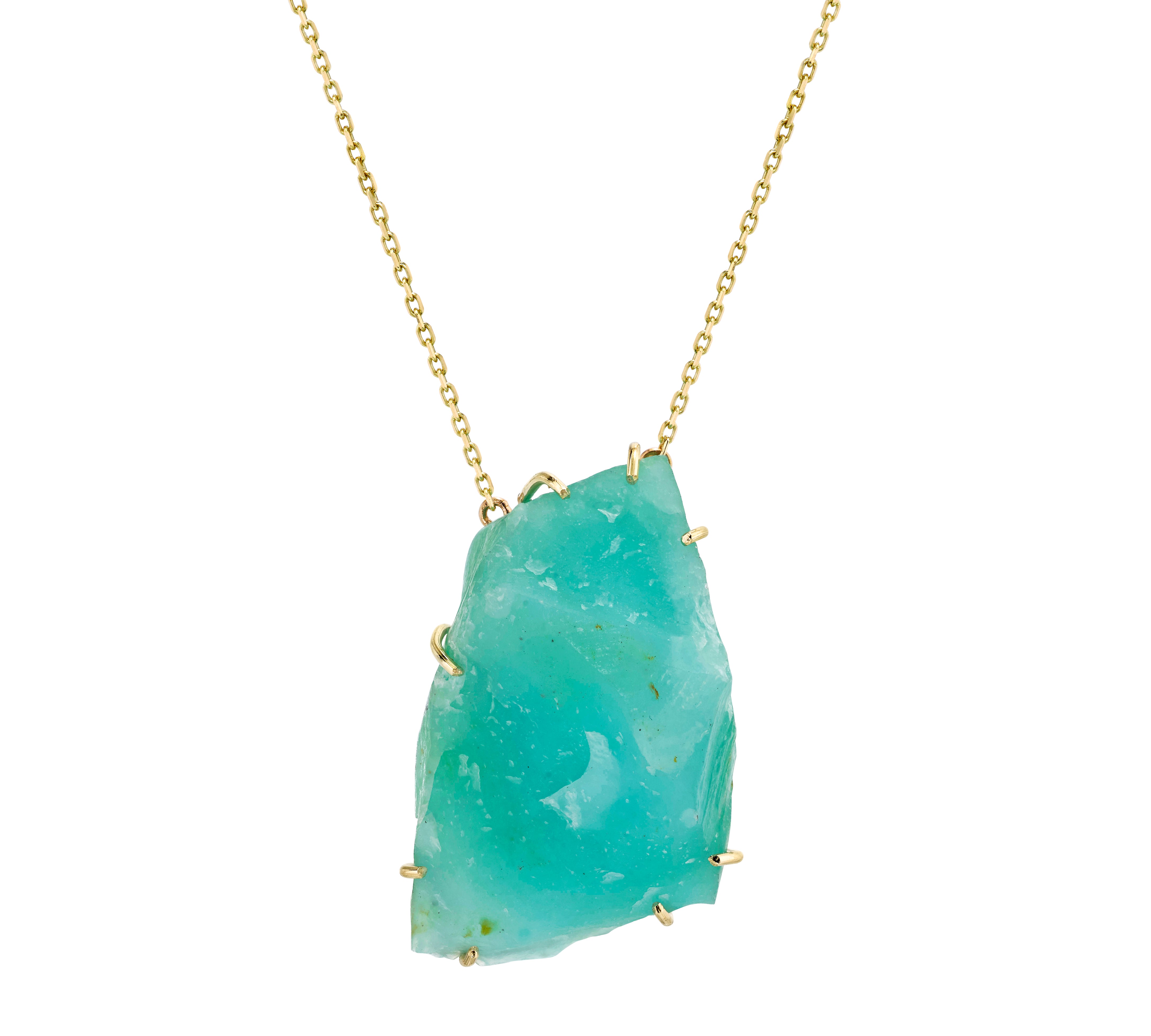 OOAK Raw Opal Necklace Pendant Necklace Karma El-Khalil Raw Opal 1