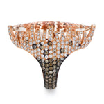 Topaz Diamond Crest Ring Statement Ring Karma El-Khalil