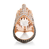 Topaz Diamond Crest Ring Statement Ring Karma El-Khalil