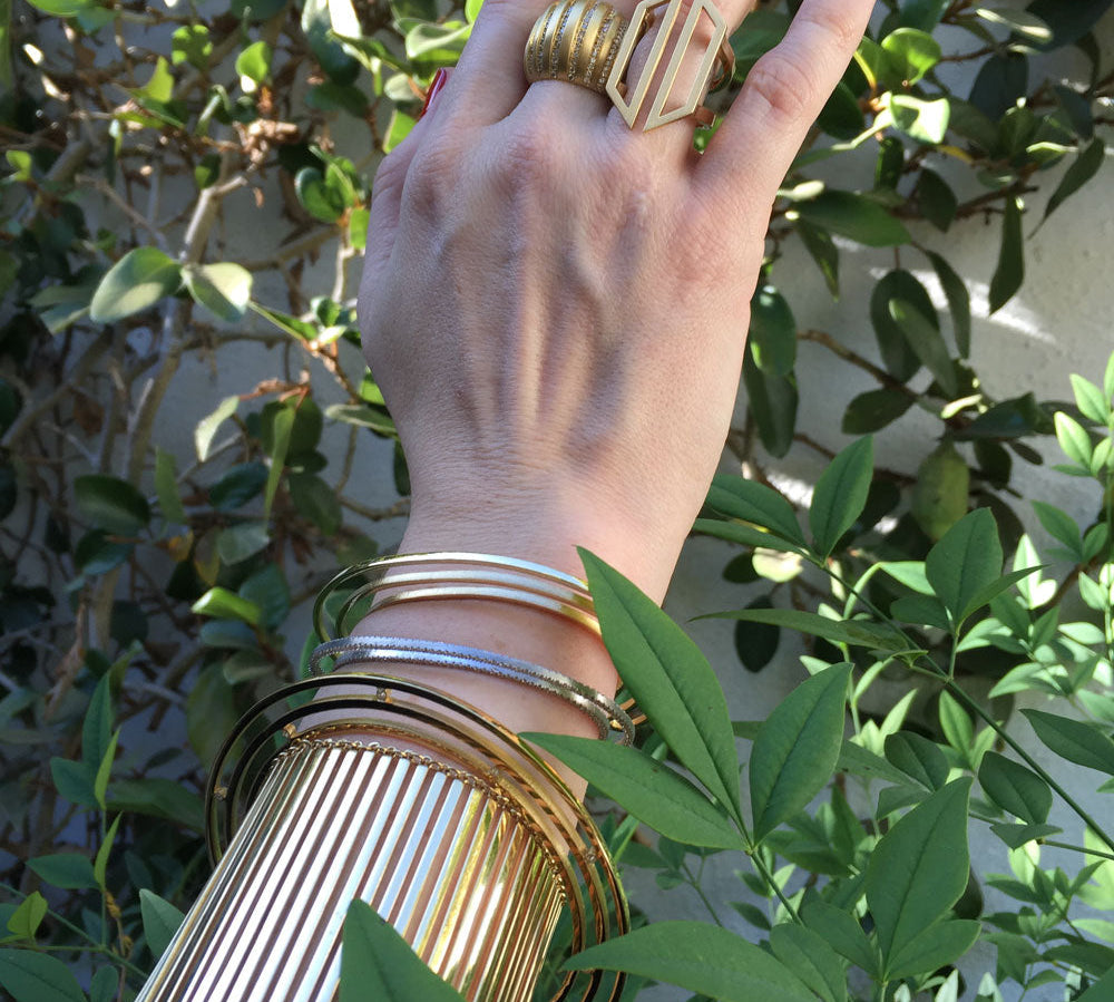 Double Rainbow Cuff Cuff Karma El-Khalil   