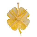 Clover Pendant with Diamond Pendant Maura Green