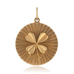 Good Luck Clover Beam Charm Charm Maura Green   