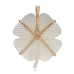 Clover Pendant with Diamond Pendant Maura Green