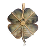 Clover Pendant with Diamond Pendant Maura Green