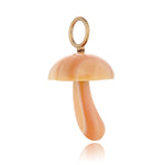 Apricot Shell Magic Mushroom Charm Charm Maura Green Classic  