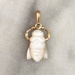Mother of Pearl and Citrine Bee Charm Charm Maura Green   