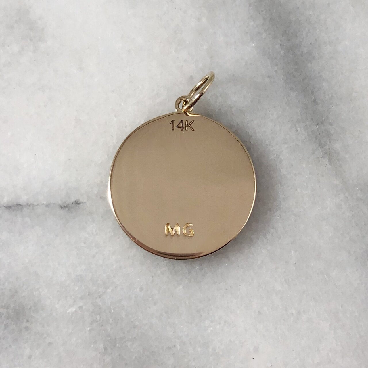 Good Luck Clover Beam Charm Charm Maura Green   