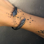 Saffron Cuff with Diamonds Cuff Bracelet Roseark