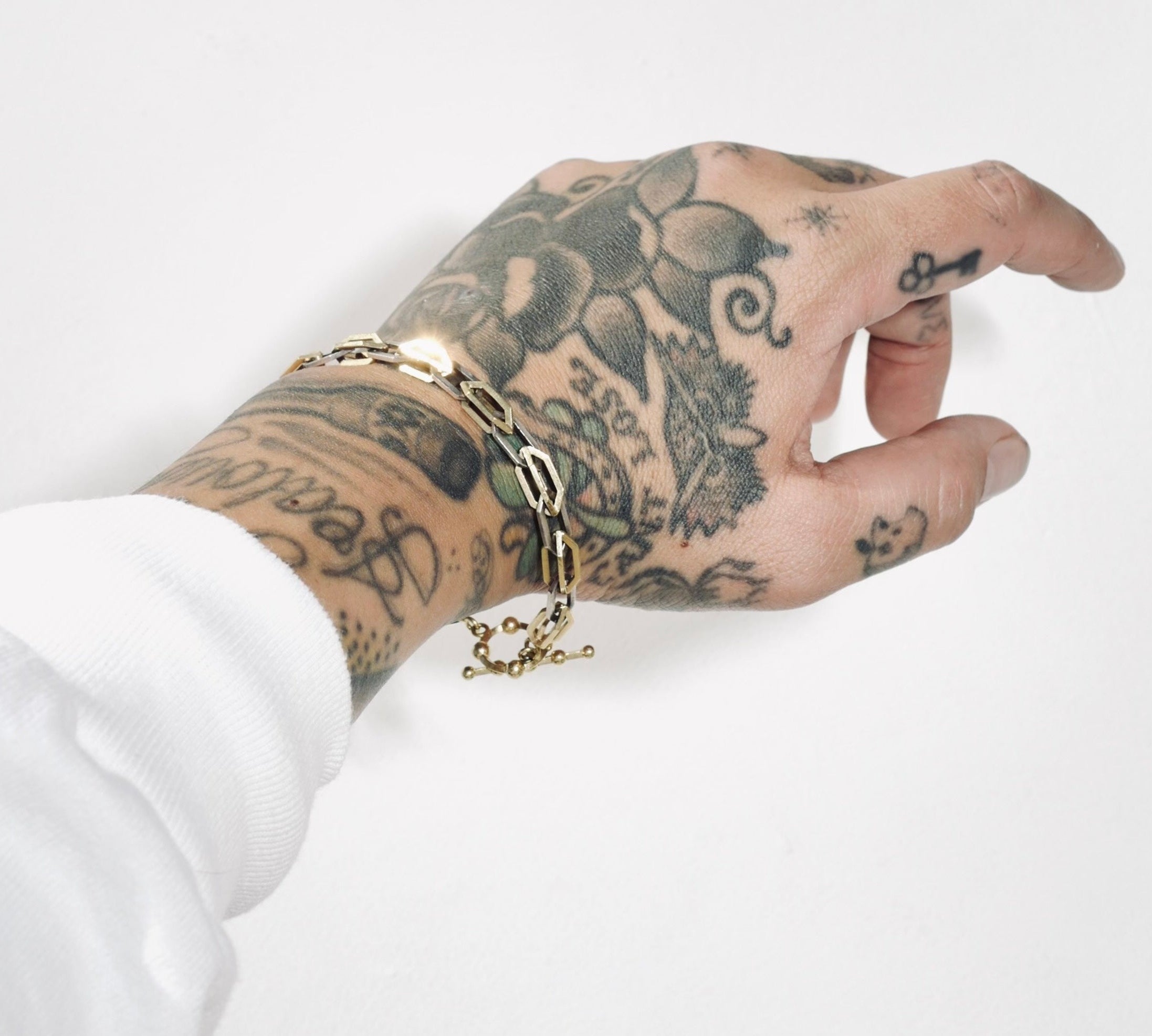 4x2 Link Bracelet Chain Bracelet Crescent Heights HARDware Lab