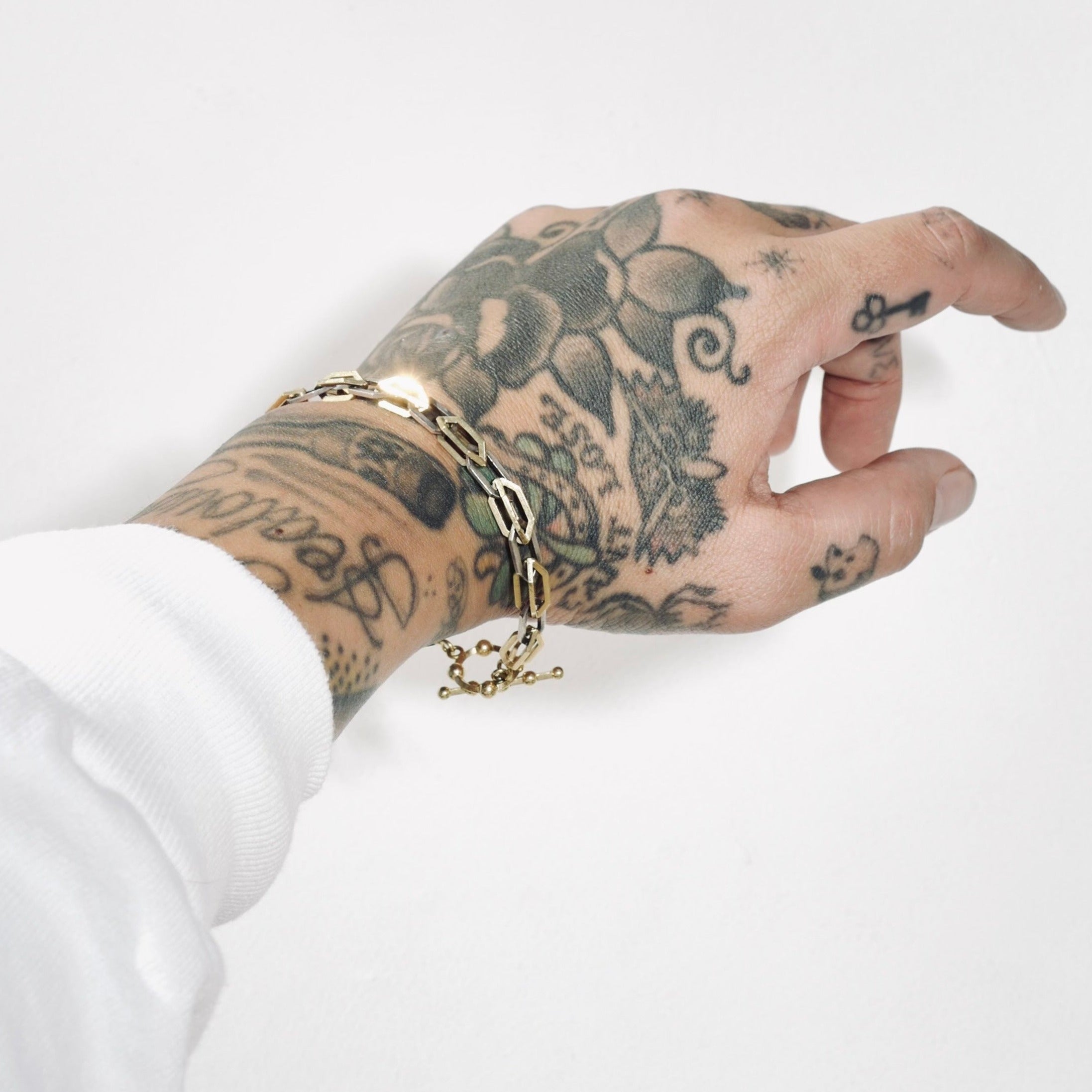 4x2 Link Bracelet Chain Bracelet Crescent Heights HARDware Lab