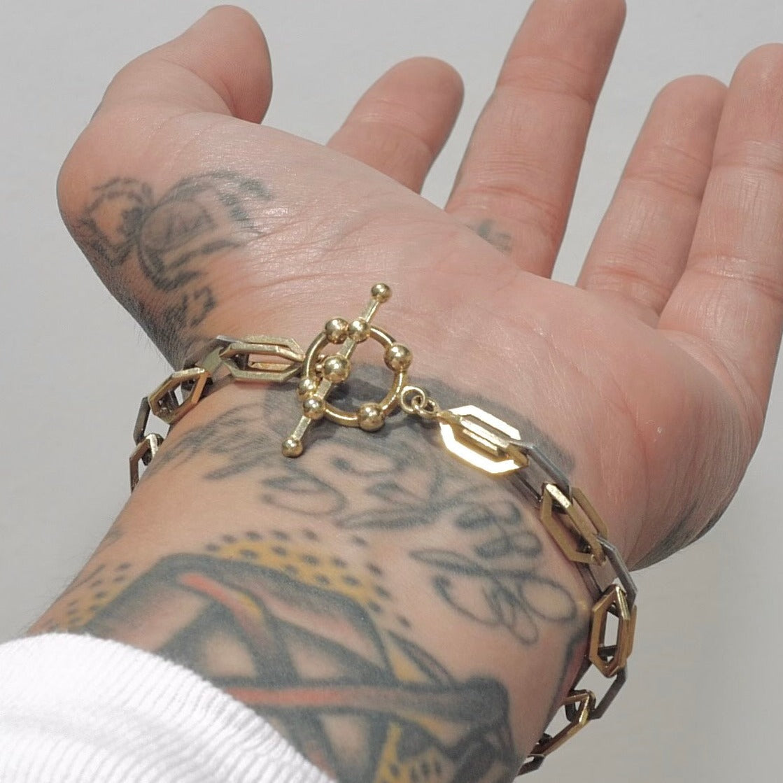 4x2 Link Bracelet Chain Bracelet Crescent Heights HARDware Lab