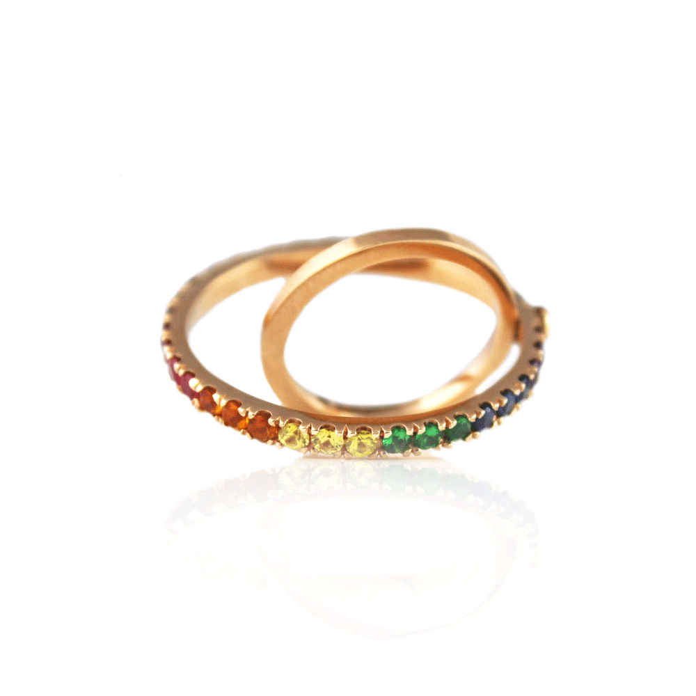 Rainbow Light Spectrum Ring Ring Perez Bitan