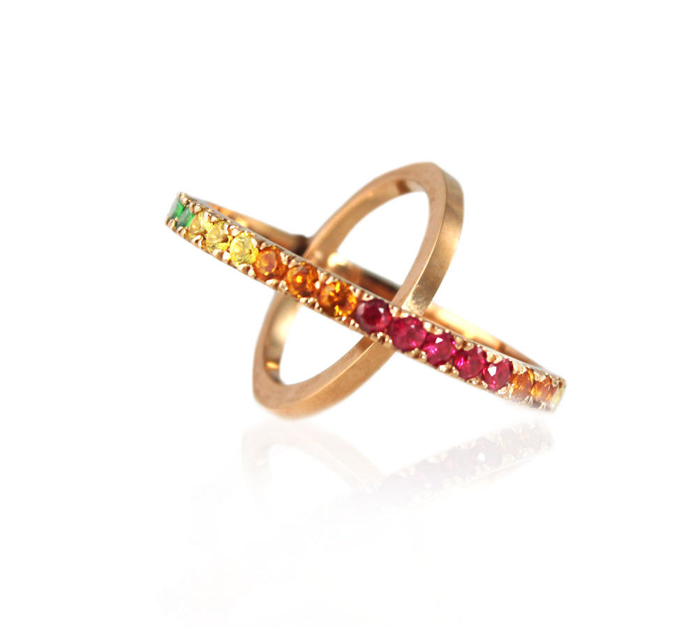 Rainbow Light Spectrum Ring Ring Perez Bitan