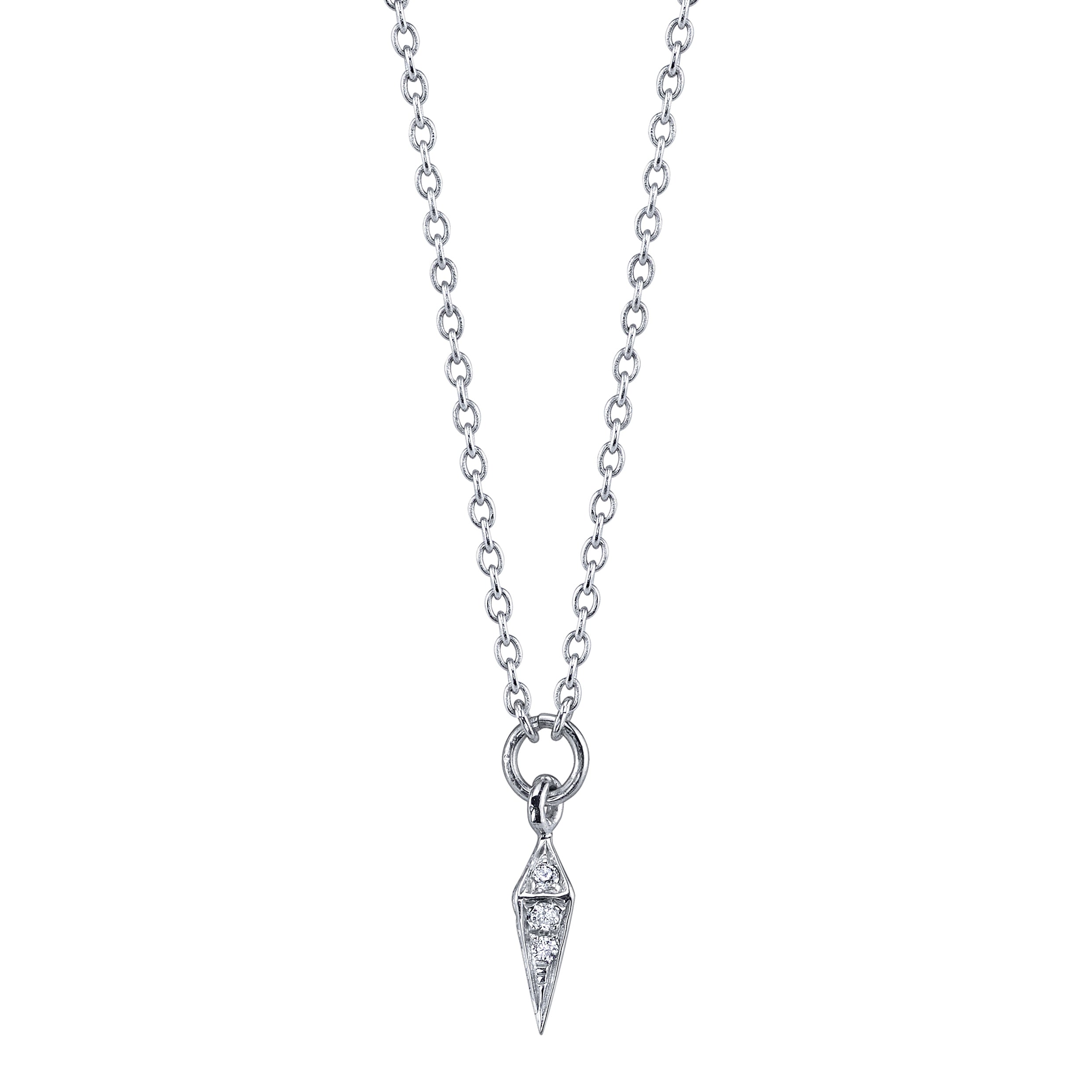 Stardust Diamond Pendant Necklace Charm Necklace Karma El-Khalil