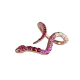Pave Hues Snake Ring Ring Perez Bitan Ruby Snake