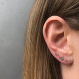 Rainbow Flock Ear Skimmer Ear Crawler Earring Yakira Rona