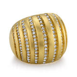 Diamond Orbit Ring Statement Ring Karma El-Khalil