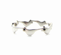 Flock Ring with Sapphire Eyes Ring Yakira Rona