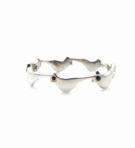 Flock Ring with Sapphire Eyes Ring Yakira Rona