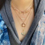 Three Petal Leaf Necklace Necklace Jaine K Designs