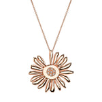 The Daisy Necklace Pendant Necklace Roseark Jewelry Rose Gold
