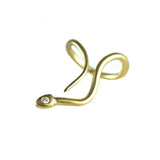 Mini Snake Ring with Stone Ring Perez Bitan Diamond
