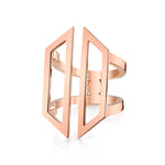 Armor I Ring Statement Ring Karma El-Khalil 6 Rose gold