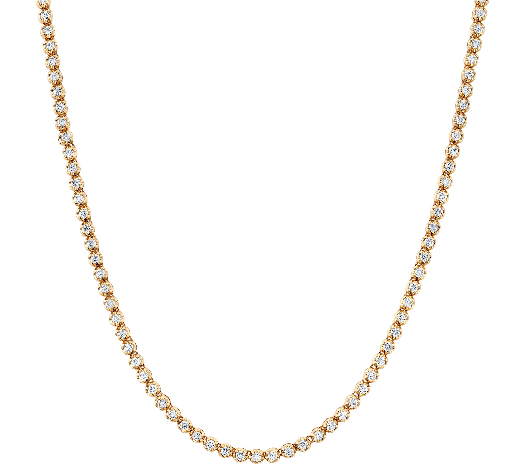 Classic Diamond Tennis Necklace Tennis Necklace Roseark Deux
