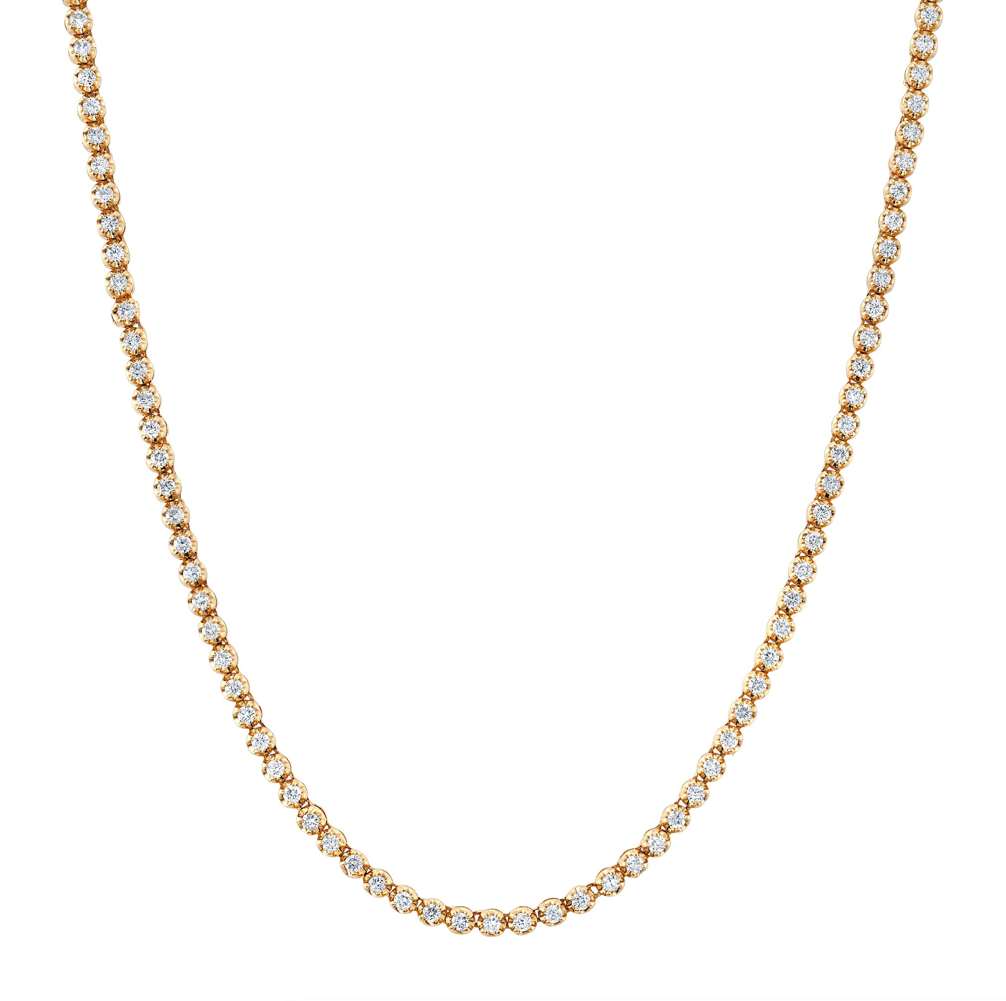 Classic Diamond Tennis Necklace Tennis Necklace Roseark Deux