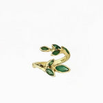 Faye Seven Leaf Open Ring Ring Jaine K Designs