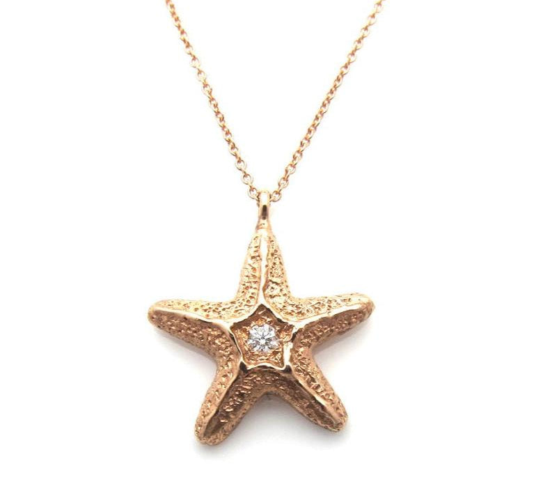 Baby Starfish Necklace Pendant Necklace Yakira Rona