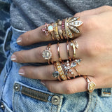 Diamond Lotus Ring Ring Jagga Jewelry