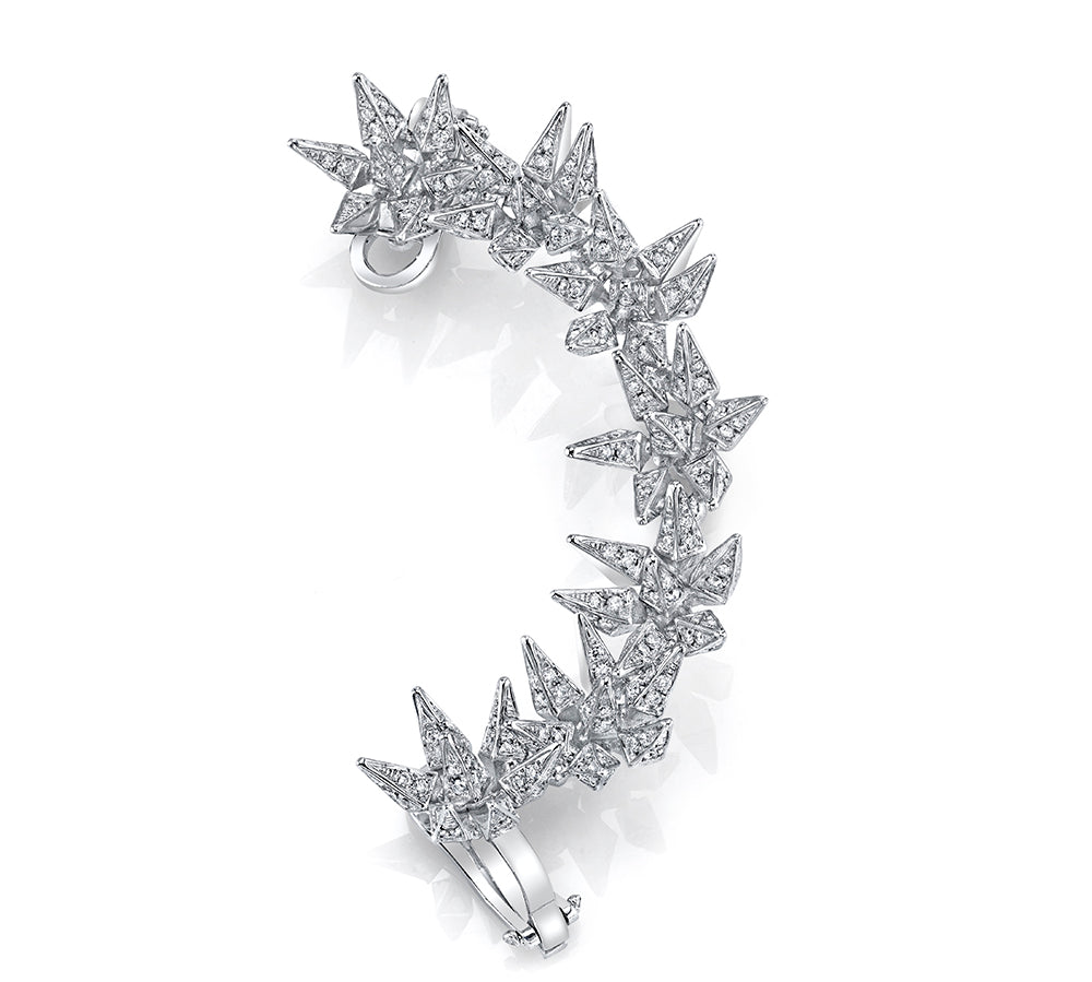 Diamond Hedgehog Ear Cuff Ear Cuff Earring Karma El-Khalil