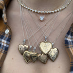 1940s Vintage Lockets Pendant Roseark Vintage SML Dia  