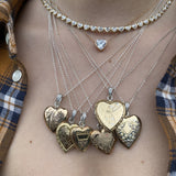 1940s Vintage Lockets Pendant Roseark Vintage SML Dia  